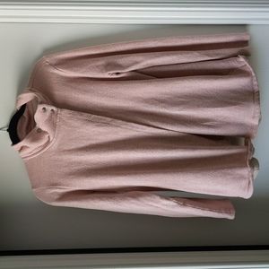Pink maternity sweater